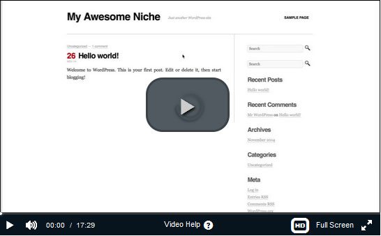 create a website in under 30 seconds