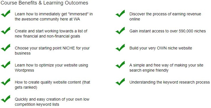 Online Entrepreneur Certification - Benefits Outcomes